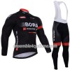 Tenue Maillot M/L + Collant à Bretelles 2017 Bora-Hansgrohe N003